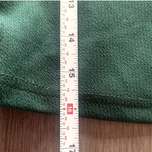 Shein Curve Green Stretch Crop Top Size 0XL - Picture 5 of 8